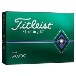 Golfbolde Titleist AVX - hvid 2021 model